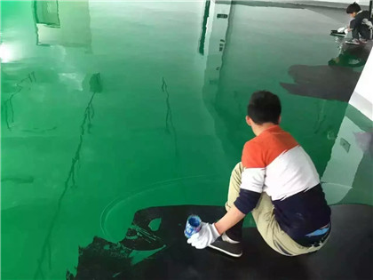 银海下面给你一份环氧地坪漆施工的完整流程